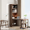 Space Saving Folding Desk with Display Cabinet