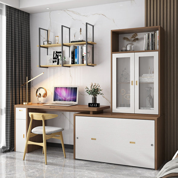 Murphy Cabinet Bed with Multi Function Desk – SPS FURNTIURE