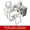 2020 New Design Multifunction Dining Table with  Cabinet(without folding chairs storage function)